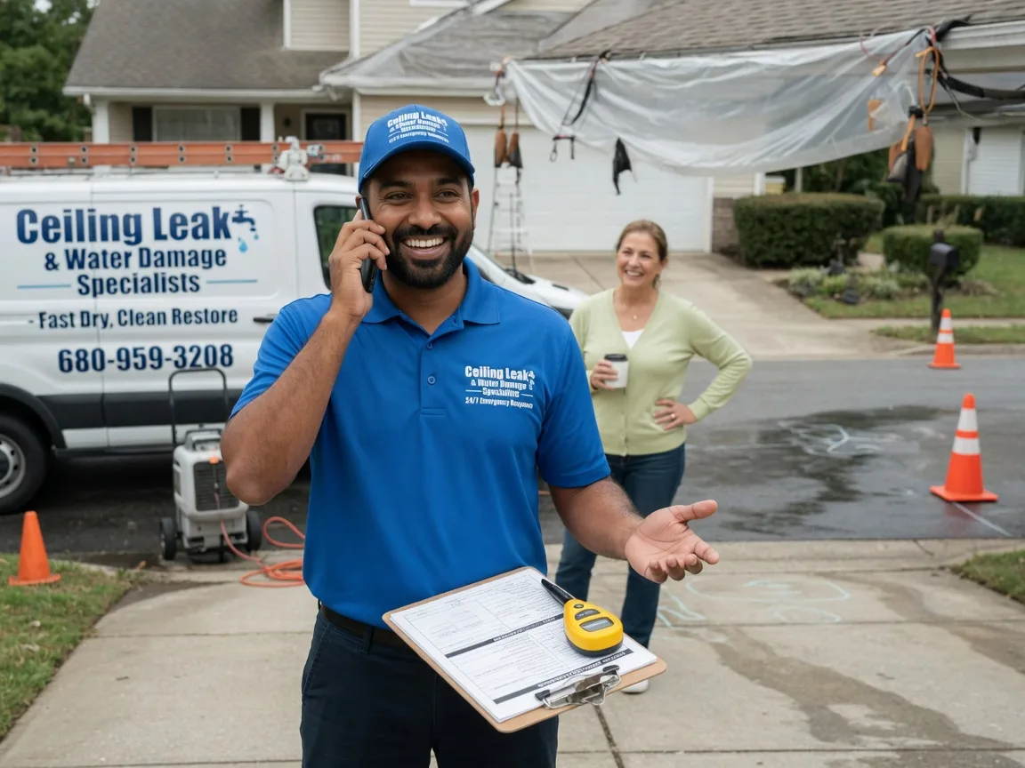 Ceiling Leak Cleanup Stroudsburg, PA FAQs